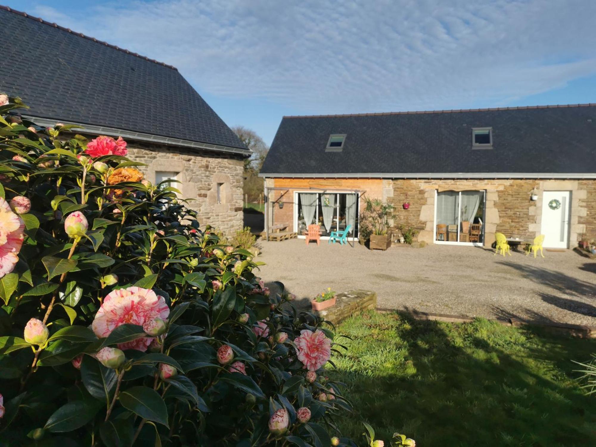 Les Gites De L'Hermine Plouigneau Exteriör bild